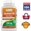 Best Naturals Extra Virgin Coconut Oil 1000 mg Softgel, 180 Count (180 Count (Pack of 3))