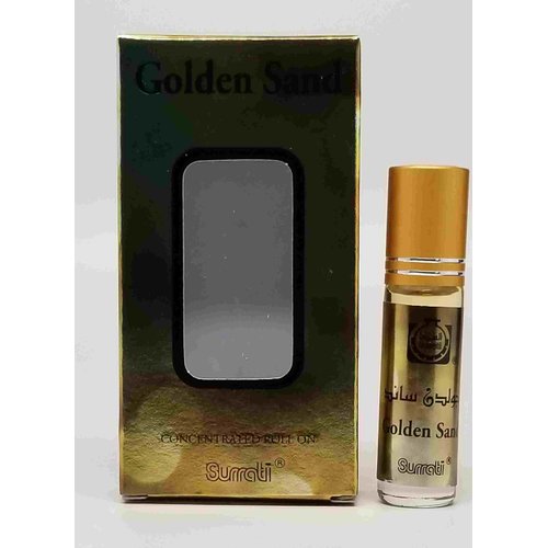 Golden Sand - 6ml Roll-on Perfume Oil by Surrati- Three Pack