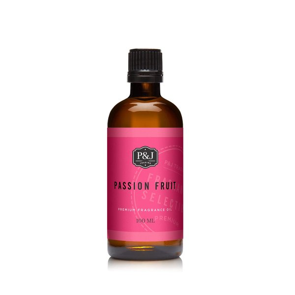 P&J Trading Passion Fruit Fragrance Oil, 100ml - Essential Oil for Candle Making, Diffuser, Soap, Perfume, Bath & Body
