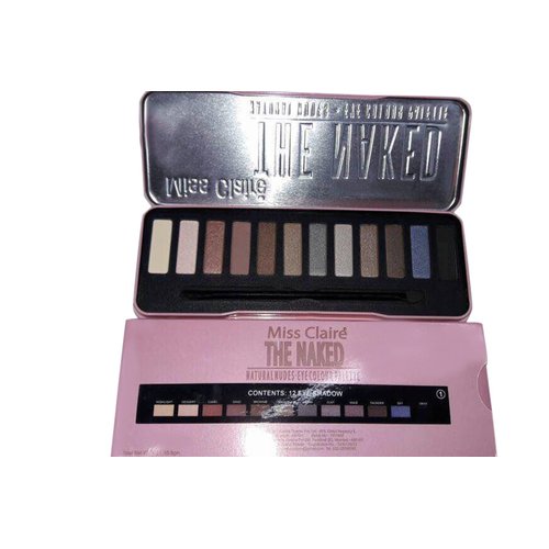 Miss Claire The Naked Natural Nude 12 Color Eyeshadow Palette (Set 1)