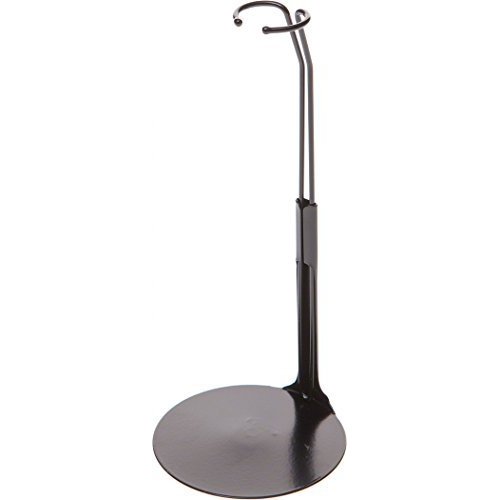 Kaiser Doll Stand 2275 - Black Doll Stand for 11" to 12" Small-Waisted Fashion Dolls, 3-Pack