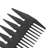 Haosie Wide Tooth Comb, Double Side Coloring Styling Comb, Plastic Hair Dye Comb, Floating Painting Comb, Marbling Combs for Salon Barbers Kids Artistic Accessory