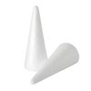 Juvale 12 Pack Craft Foam - Foam Cones for Crafts, Trees, Holiday Gnomes, Christmas Decorations, DIY Art Projects (7.3x2.7 in)