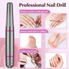 Nail Drills for Acrylic Nails Professional, Electric Nail File 11 in 1 Kit Nail Drill Machine, Portable Manicure Drill Set Efile for Acrylic Gel Nails Natural Nails, Beginners and Salon Supplies