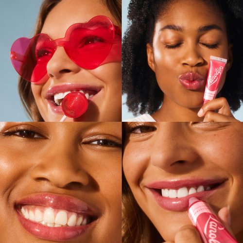 Lanolips Glossybalm, Candy - Ultra Hydrating Lip Gloss for Dry, Chapped, Cracked Lips - Flavored Natural Lip Balm with Lanolin, Vitamin E & Mica for Lip Care & Shine (12.5g/0.44oz)