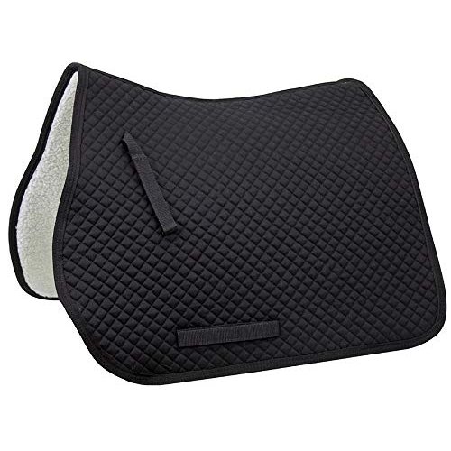 Derby Originals All Purpose Quilted English Saddle Pad with Fleece Lining