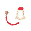 Jimibaby Christmas Teether, The First Christmas teether Teething Toy for Baby Boys and Girls, Ideal Christmas Stocking Stuffer, Comes with Gift Package (Christmas Hat) (Christmas)