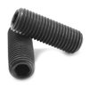 #4-48 x 3/8" Fine Thread Socket Set Screw Cup Point Alloy Steel Black Oxide Pk 25