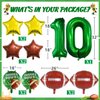 Football Balloons Set Football Birthday Party Decorations Football Touchdown Sports Theme Birthday Party Decoration, Tailgate Game Day Football Theme Supplies Birthday Party Decorations
