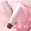 LUXAZA Cream Blush Stick Makeup for Cheeks, Natural Matte Lip and Cheek Makeup Stick Wand for Mature Skin, Lightweight Dewy Finish Creme Blush for Girls and Women #02B Fall-Leaves