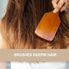 RAIN’S SECRET Hair Brushes for Women Men Kid,Natural Wooden Paddle Hair Brush, Wet/Dry Hair Smoothing Massaging Detangling,Scalp Massage, Perfect Hair Care Tool