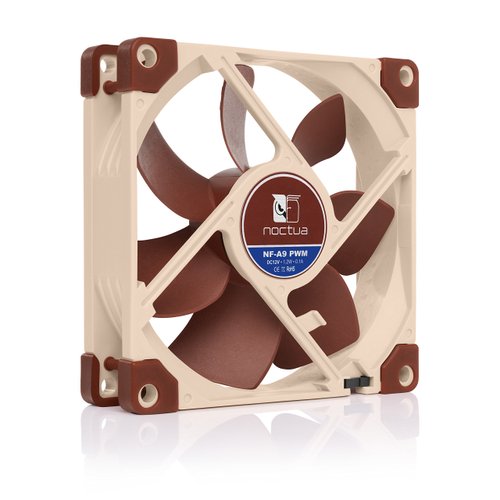 Noctua NF-A9 PWM, 4-Pin Premium Cooling Fan For Desktop (92mm, Brown)