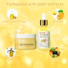 Turmeric Face Clay Mask & Turmeric Oil skincare kit, Vitamin C Deep Cleansing Facial Mask Overnight Face Mask for Pores,Turmeric Face Oil for Dry Skin, Turmeric Face Serum Dermaplaning Oil