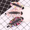 6 PCS Bohemia Style Wrapped Cloth Banana Hair Clips Rounded Edges Hair Comb Claws Hair Comb Fish Shape Grips Clamp Hair Accessories for Women (Small-3.74 Inch)