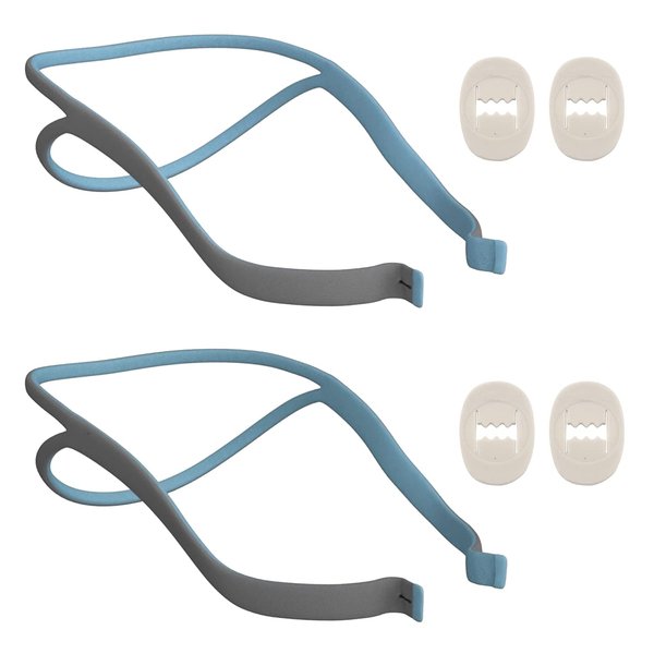 Resmed Airfit P10 Headgear Strap, Replacement CPAP Headgear Compatible with Resmed Airfit P10, 2-Pack