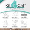 KIT4CAT 2lb Hydrophobic Cat Litter for Urine Collection, Hydrophobic Sand Urine Collection Litter Kit I Collect cat Urine Sample for Test (3 x 11oz Bags)