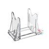 OnFireGuy 25pcs Fishing Lure Display Stands | Clear Acrylic Fishing Lure Easels | Accessories for Fishing & Decoration | 3-Piece Display Stand Measurements: 2" H x 2-5/8" W x 1-1/2" D