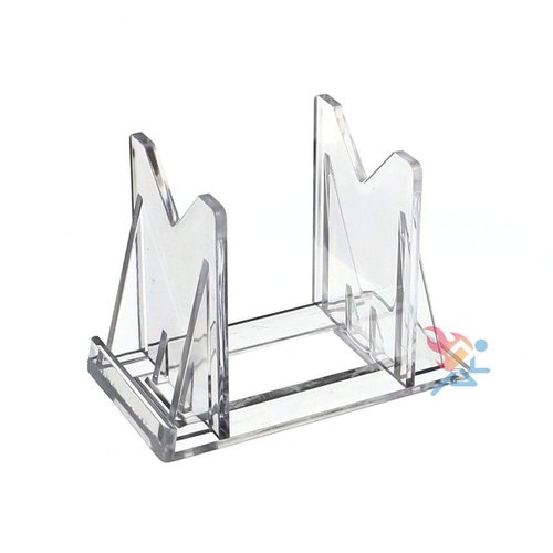 OnFireGuy 25pcs Fishing Lure Display Stands | Clear Acrylic Fishing Lure Easels | Accessories for Fishing & Decoration | 3-Piece Display Stand Measurements: 2" H x 2-5/8" W x 1-1/2" D