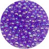Daiyifiy 2000 Pcs 4mm Acrylic Round Beads AB Colors Craft Beads Round Spacer Beads with Holes for DIY Craft Making Necklace Bracelet Earring Ornament(22- Deep Purple)