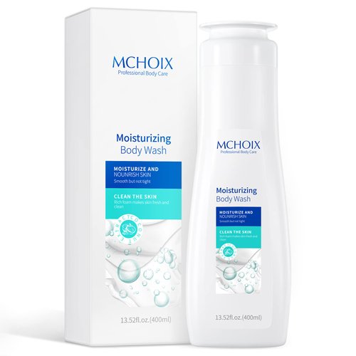 MCHOIX Daily Moisturizing Body Wash, Pure Coconut Ingredients Organic Plant Extracts Whitening、Moisturizing、Nourishing Skin