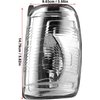 Side Mirror Indicator Light Covers Fit For Ford Transit T150 250 350 2015 2016 2017 2018 2019 2020 2021 MK8,Left&Right