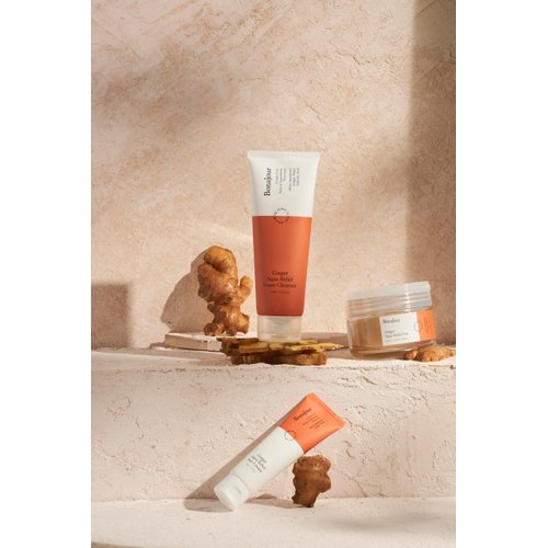 BONAJOUR Ginger Aqua Relief Foam Cleanser, 5.27 fl oz
