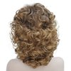Lydell Short Soft Super Curly Synthetic Wigs Layered Natural Movement Dark Auburn and Strawberry Blonde mix
