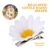Beaupretty 12PCS Daisy Hair Clips Flower Hair Clips Daisy Headpieces Hair Barrettes Daisy Hair Accessories Wedding Hair Accessories for Ladies