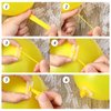 Balloon Tie Tool, 200 Pcs Balloon Clips, H Shape Balloon Ties Balloon Tying Tool, Plastic Balloon Clamps for Sealing, Balloon Arch Clips for Knotting and Sealing Balloons Birthday Party Decoration