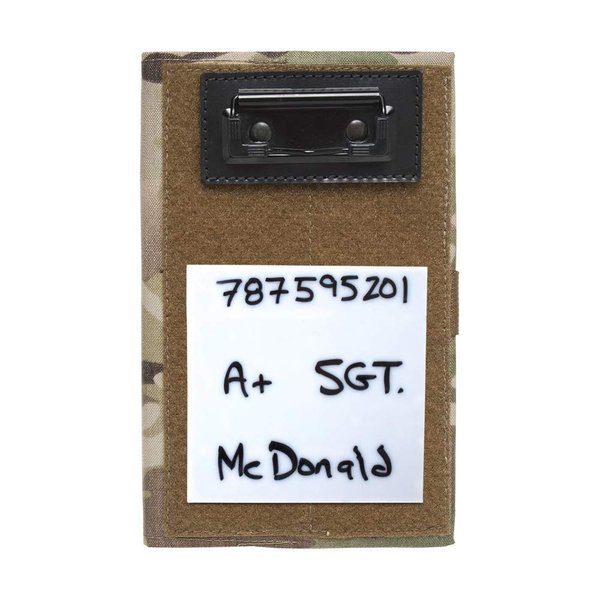 Detachable Mini Whiteboard (3x4") | Dry Erase with Hook Fastener Backing | Write with a Permanent Marker, Cleans Off Perfectly with rubbing Alcohol