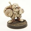 Stonehaven Dwarf Brewmaster Miniature Figure (for 28mm Scale Table Top War Games) - Made in USA