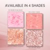 CATKIN Powder Blush for Cheek Blusher Natural Shimmering Blush & Highlight 2 in 1 Creamy Blendable Baked Blush Palette 10g C02 Lovely Cheek