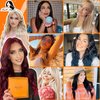 Full Shine Brown Tape in Hair Extensions Human Hair Dark Brown Hair Extensions 24inch Hair Extensions Real Human Hair Tape ins Seamless Glue in Hair Extensions 20 Pieces 50 Gram