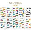 SIX VANKA (Pack of 10 Sheets) Gun Waterproof Temporary Tattoo Stickers for Kids Boys and Girls, Party Favors Decorations