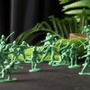 3 otters 80PCS Army Men Action Figures, Plastic Army Men Toy Soldiers Men Soldier Playset for Kids Birthday