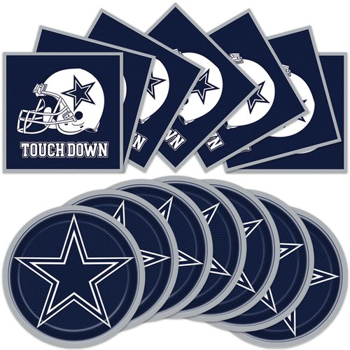 40Pcs Football Party Supplies Teen Sport Theme Tableware Set Disposable Plates Napkins Serves 20 American Rugby Tailgate Touchdown Birthday Party Decorations