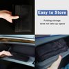 ZUOZE Car Ceiling Storage Net | Double Zipper, Adjustable Strap Prevent Falling, 31"x21"Double-Layer Mesh Long Road Trip Camping Van SUV Roof Cargo Pocket Organizer for Putting Quilt Toys Sundries