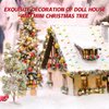394 Inch Dollhouse Christmas Lights Fake Light String Fairy Lights Dollhouse Miniature String Light Accessories Dollhouse Christmas Decoration for Xmas Dollhouse Furniture Accessories Pretend Play