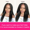 Lashey Hair Extensions Clip in Hair Extensions 100% Real Human Hair Kinky Straight Invisi Edge Seamless Clip in Hair Extensions 110g Natural Black 16 Inch Human Hair for Black Women