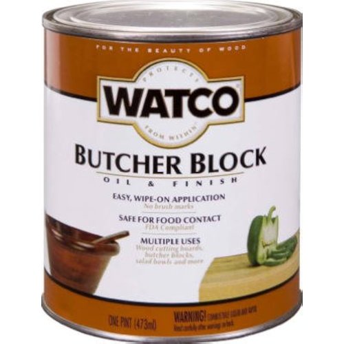 Rust-Oleum Corporation Watco 241758 Butcher Block Oil & Finish, Clear