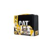 CAT Construction Toys, Store N Go Construction Playset with Travel Case, Ages 3+, 2 Little Machines Vehicles & Assortment of Construction Site Accessories, Quality, Durable & Realistic