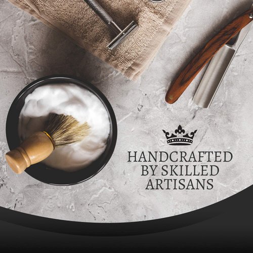 Sandalwood Tallow Shaving Soap for Men | Henri et Victoria Triple Milled Shaving Soap For Men |Moisturizing, Ultra Glide, Cushioning, Easy Lather, no Razor Burn and Dry Skin | 114 g