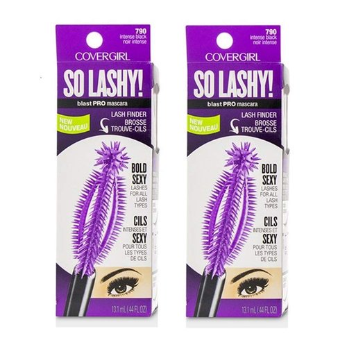 Pack of 2 CoverGirl So Lashy blast PRO Mascara, Intense Black 7902