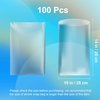 Shrink Wrap Bags, 100Pcs 10x14 Inch Clear PVC Heat Shrink Wrap for Shoes, Soap, Book, Bath Bombs, Film DVD/CD, Candles, Jars and Homemade DIY Projects