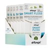 DrTung's Smart Floss - Natural Floss, PTFE & PFAS Free Floss, Gentle on Gums, Expands & Stretches, BPA Free Floss - Natural Dental Floss Cardamom Flavor (Pack of 6)