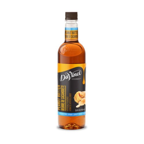 DaVinci Gourmet Sugar-Free Peanut Butter Syrup, 25.4 Fluid Ounce (Pack of 1)