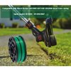 DF-080 Spool Trimmer Replacement Spools Compatible with Black Decker GH1000 GH1100 GH2000 Weed Eater String, DF-080 Spool Line Refills, Dual Line Edger Parts 30ft 0.080 inch (8 Pack spools)
