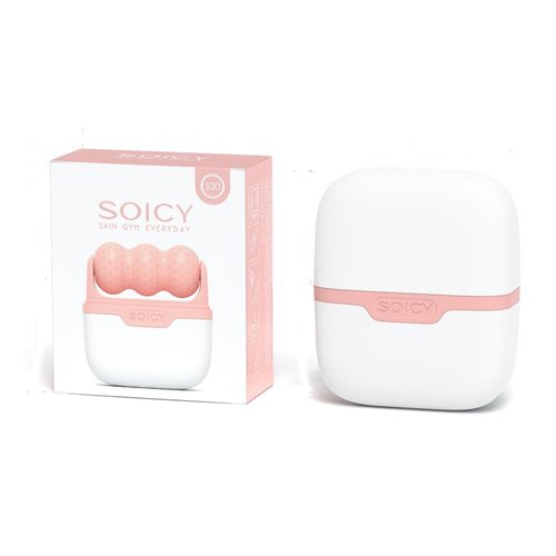 ONLYSKY BEAUTY Pink Ice Roller for Face Eye Massage Tool Face Massagers Cold Facial Rolling,Cooling Ice Roller, Cooling Roller