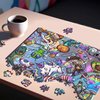 TAOZI&LIZHI The Original 1000 Piece Puzzle, Fart-Tastic Rainbow Universe, No Dust Leisure Animal Puzzle, Colorful Funny Art Puzzle for Adults Painting, Perfect Gag Gift, 20 x 27 inches