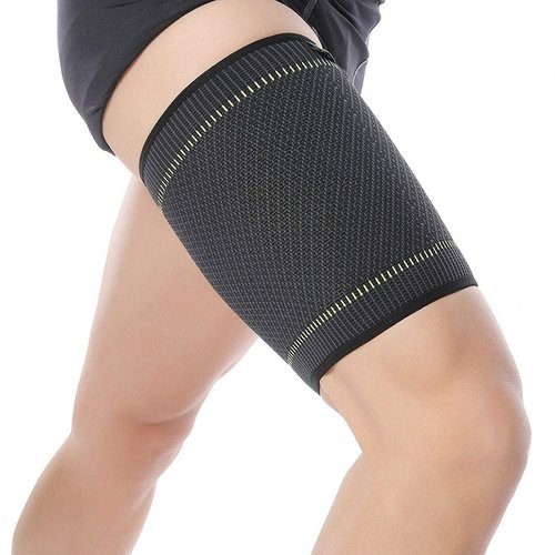 BrilliStar Thigh Compression Sleeve, Hamstring Compression Sleeve for Quad Pain Relief & Recovery, High Elastic Sports Thigh Support Protector Muscle Strain Leg Guard Brace for Women & Men